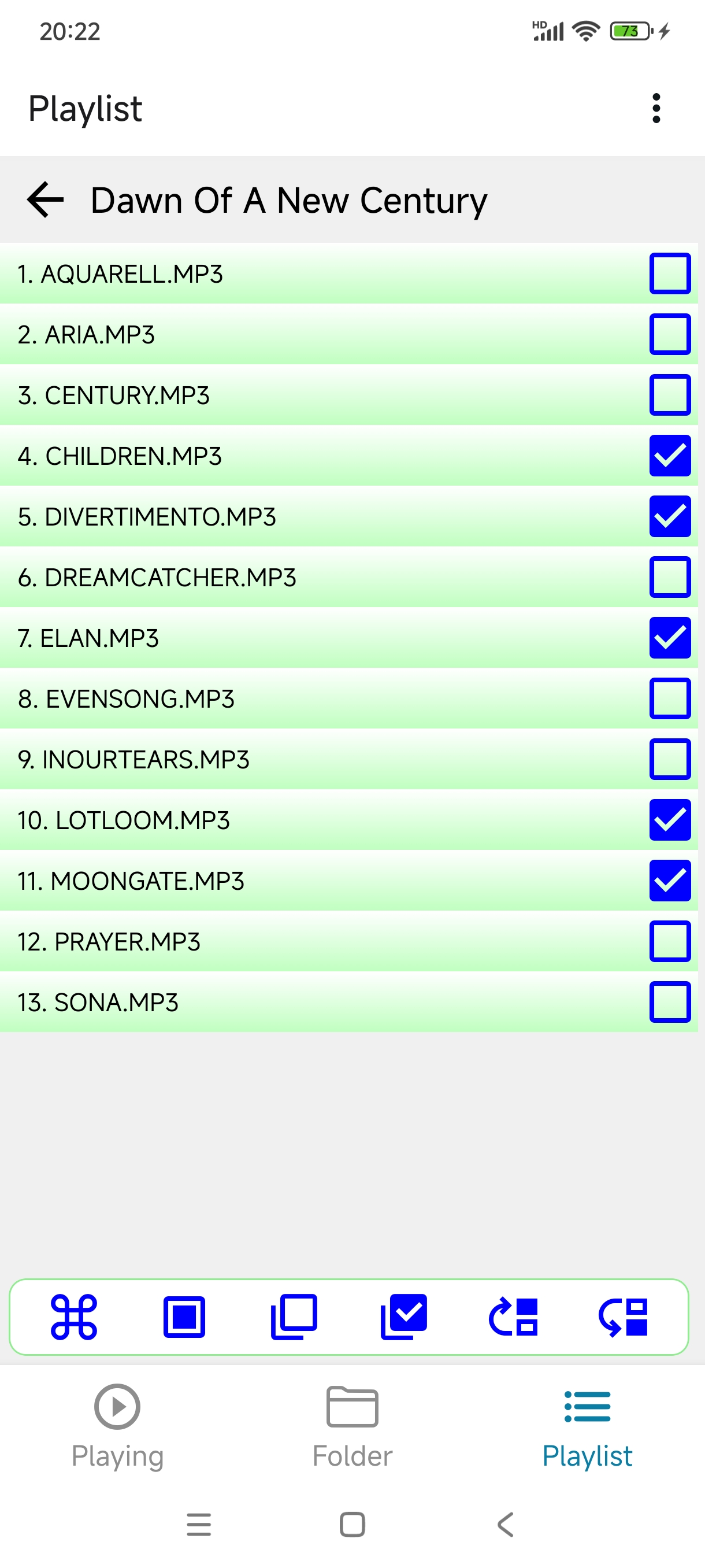 Album Content Browsing